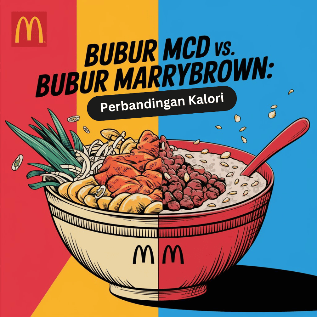Perbandingan Kalori Bubur McD vs Bubur Marrybrown
