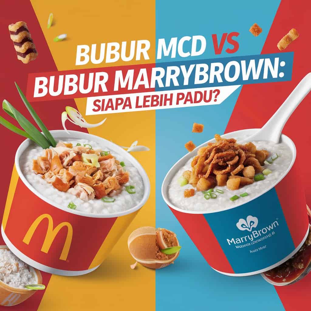Bubur McD vs Bubur Marrybrown: Siapa Lebih Padu?